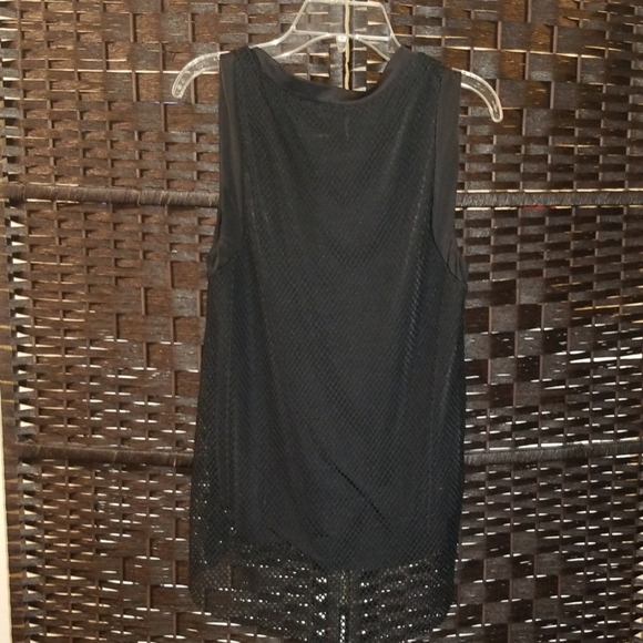 Y2K Grunge Dex Black top with mesh overlay (🛍 Bundle ANY 6/$36) - Picture 3 of 3